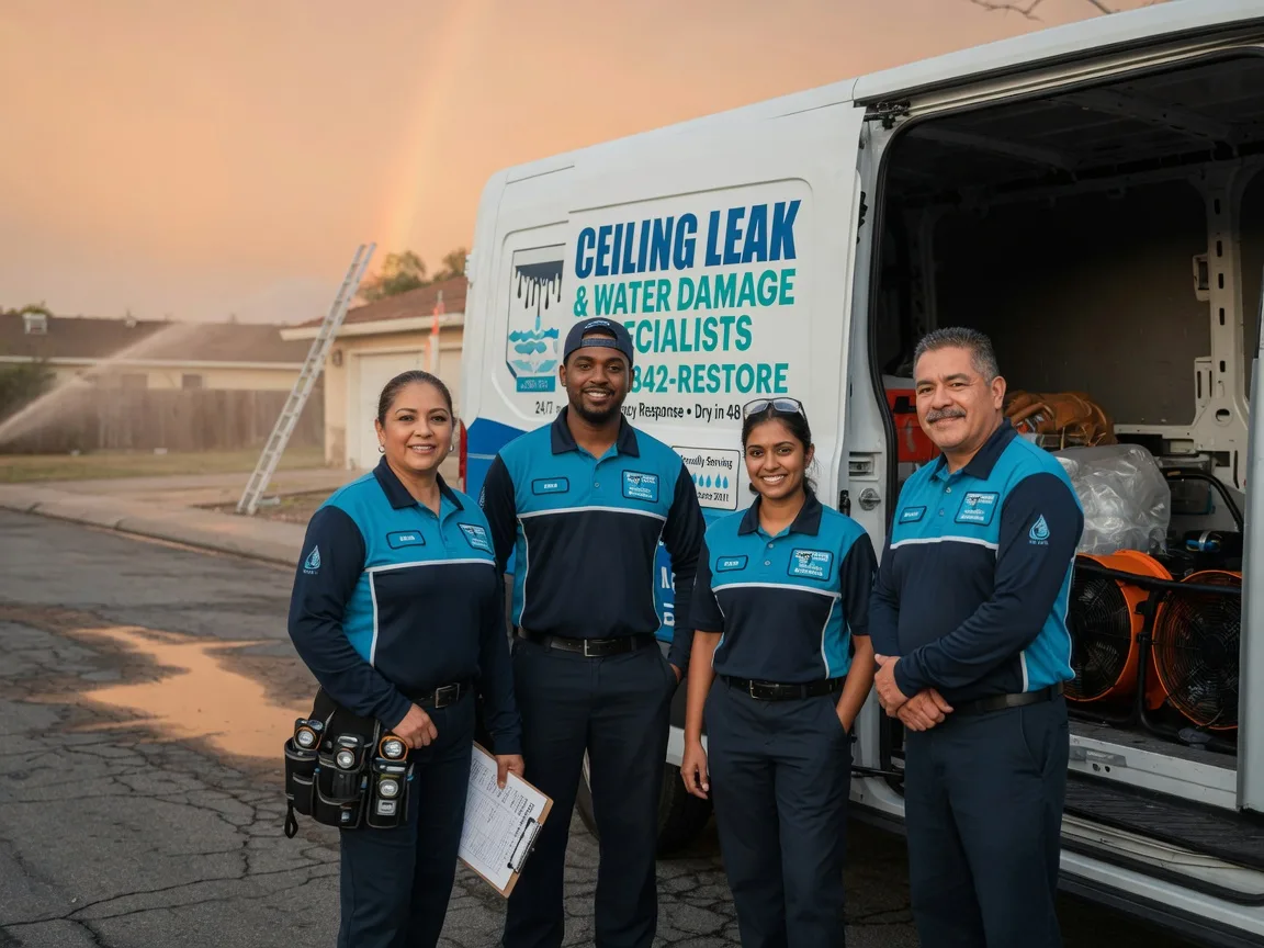 Ceiling Leak Cleanup company in Newington, GA